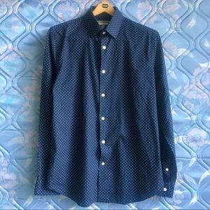 Express Polka Dot Button Up